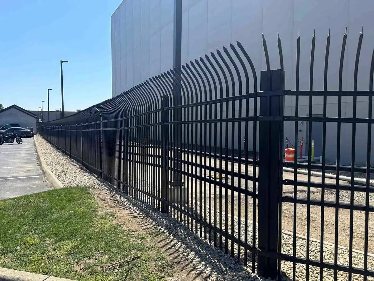 Aluminum fence walton kentucky fence company 090925 04