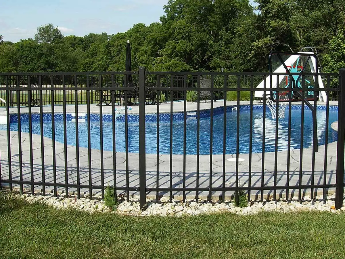 Aluminum fence walton kentucky fence company 27