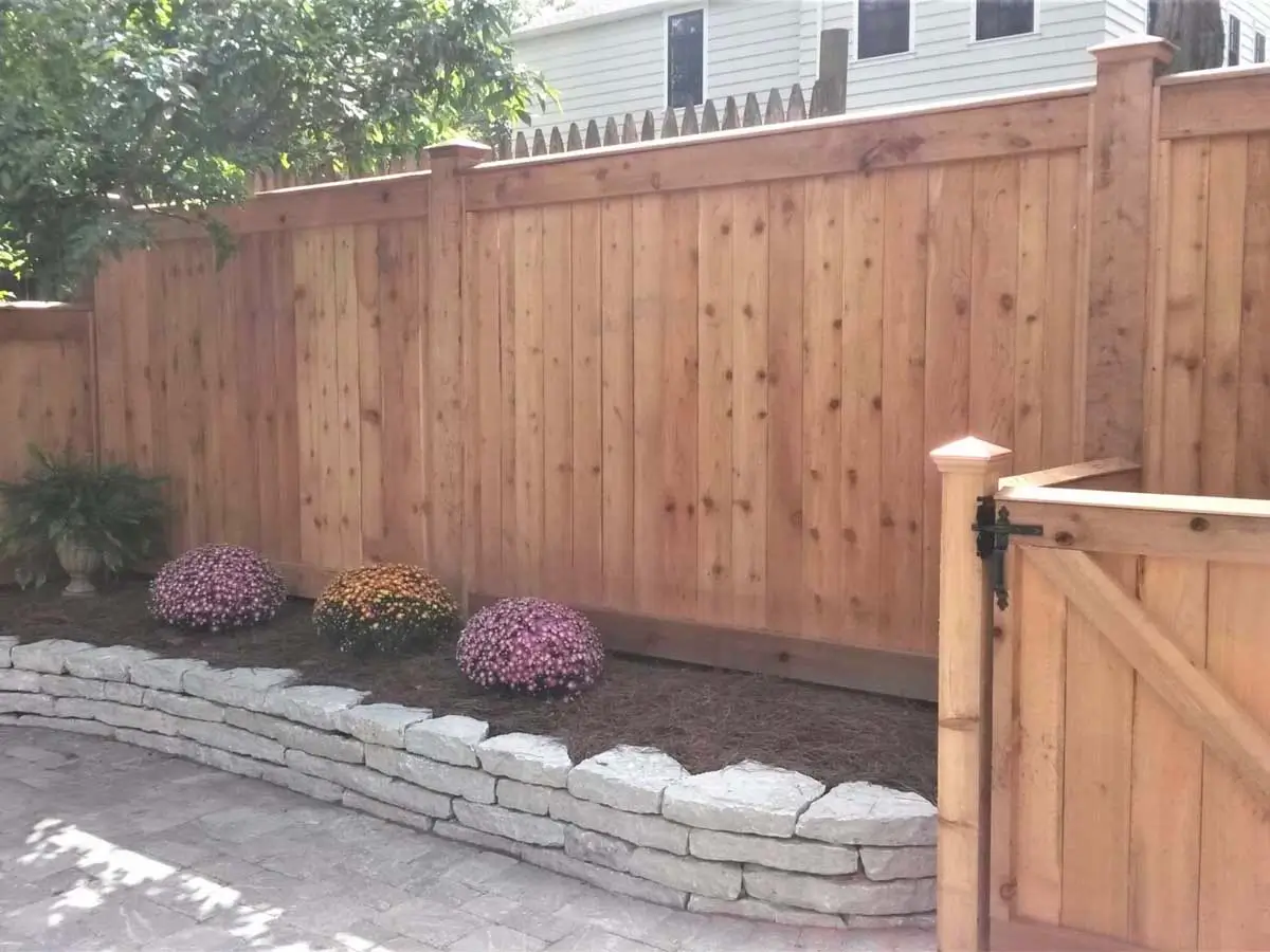 Wood fence walton kentucky fence company 05