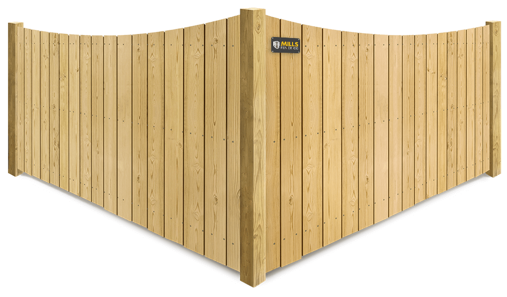 Scallop Top wood fence company in Walton Kentucky