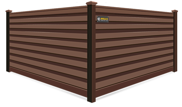 Woodland Horizontal Privacy Trex fence company in Walton Kentucky