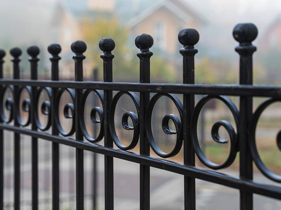 Decorative Fence Example in Richwood Kentucky
