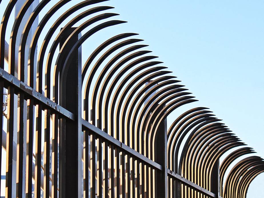 Security Fence Example in Richwood Kentucky